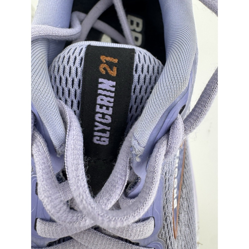 Brooks  Glycerin GTS 21  Women's Size 7 B Lavender Copper - Picture 8 of 9